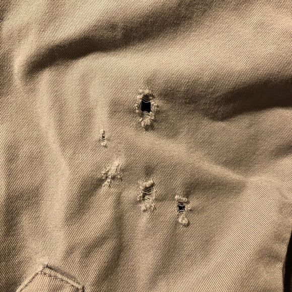 Benchmark FR HRC1 Vented Gray Button Down Pearl Snap Long Sleeve Men's Size 2X - Picture 10 of 12